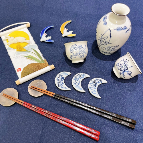 お月見を楽しむ