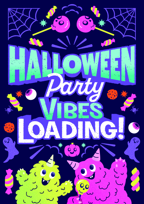 「HALLOWEEN Party VIBES LOADING!」