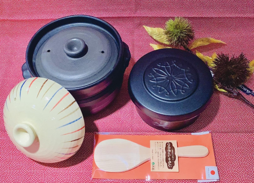 新米で土鍋ご飯♪