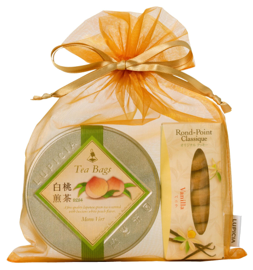 ❤おすすめプチギフト❤白桃煎茶とお菓子のプチギフト