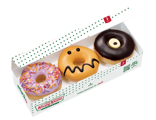 旬の人気スイーツが“秋の味覚モンスター”に変身！ コワ可愛い「ハロウィンドーナツ」が新登場