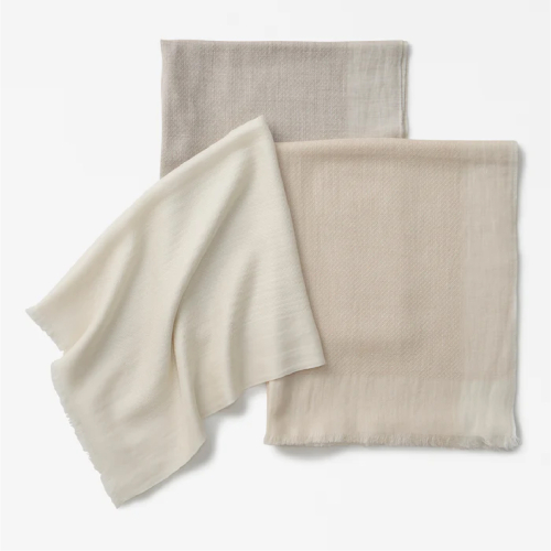 Natural Basic シルクカシミヤドビー織ストールのご紹介