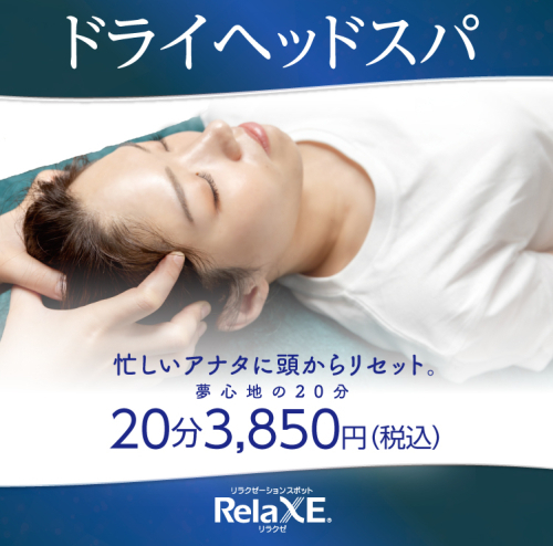 ドライヘッドスパのご案内
