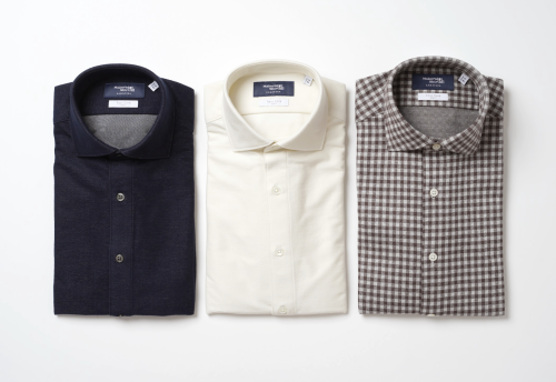 【人気アイテム冬素材】フランネルストレッチシャツ