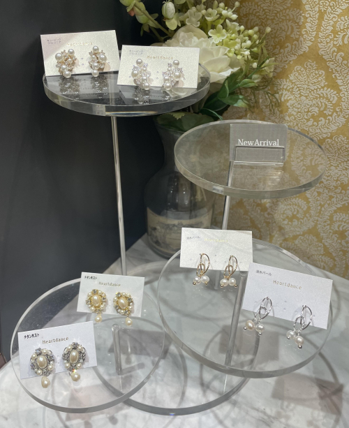 パールデザインピアス♡