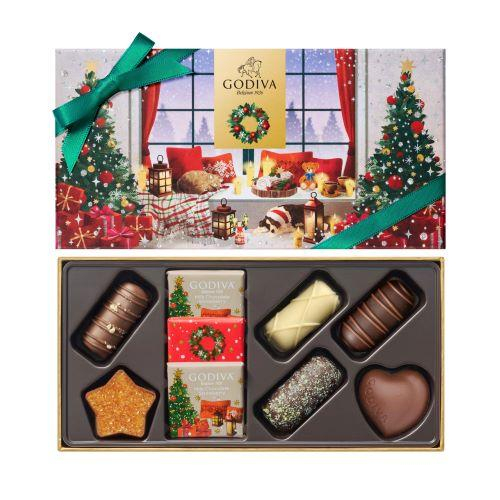 聖なるクリスマス　ゴディバ ブッシュ ド ノエル アソートメント