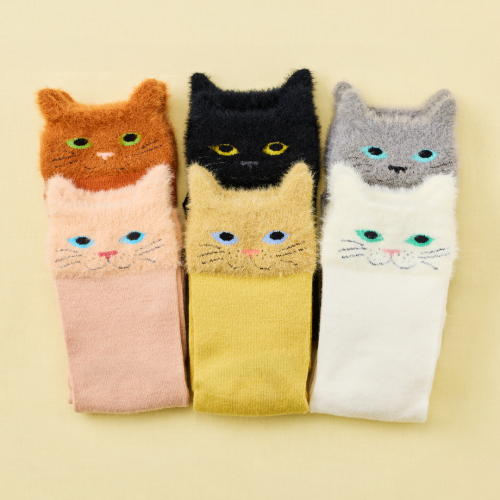 🎄ミンクモール猫ソックス🎄