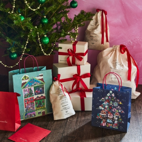 クリスマスカラーの限定ギフトラッピングが登場‼