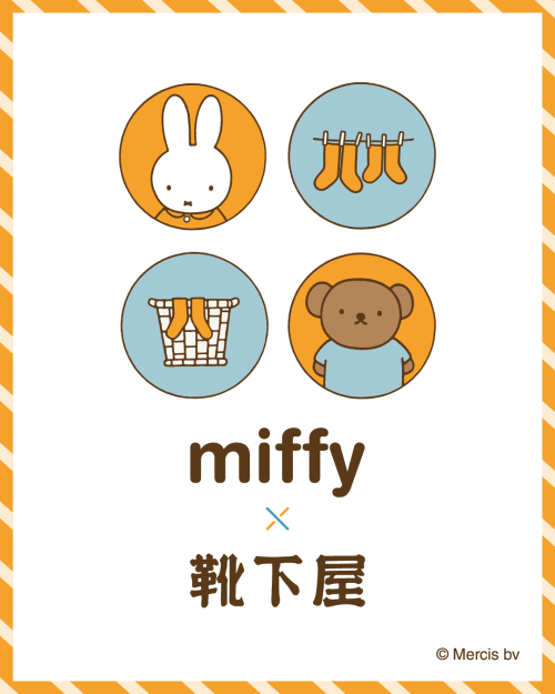 miffy × 靴下屋
