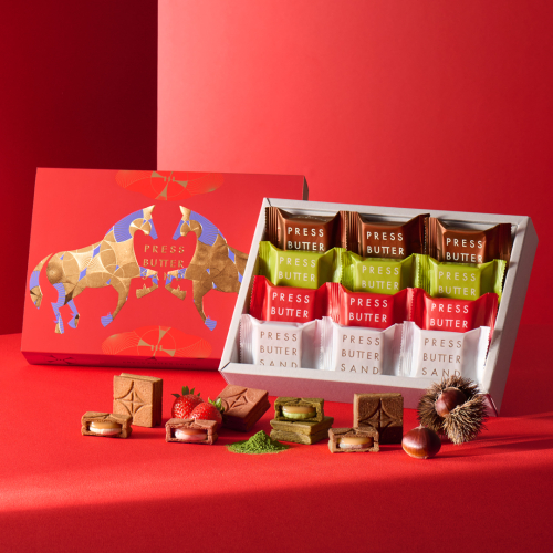 年末年始のお手土産に！ 新春・バターサンド4種詰合せ 12個入 2026