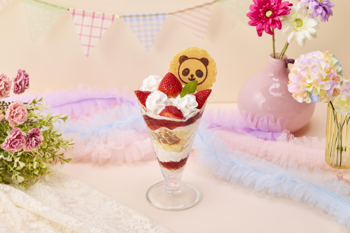 🐼いちごパフェ