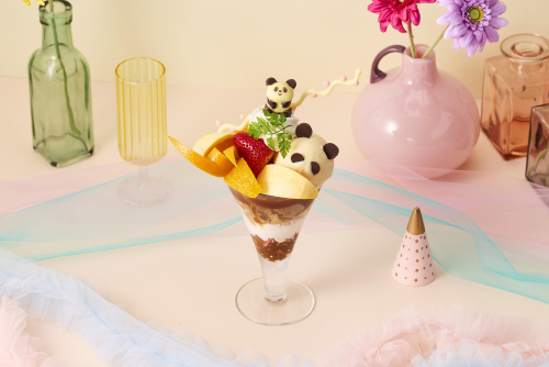 🐼柑橘のキャラメルパフェ ～パンダツインズ～