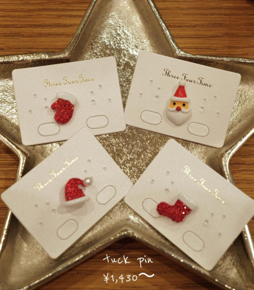 【期間限定】クリスマスタックピン⭐︎