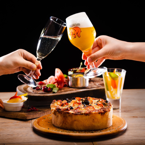 ベルギービールと楽しむ、気軽で華やかなクリスマス