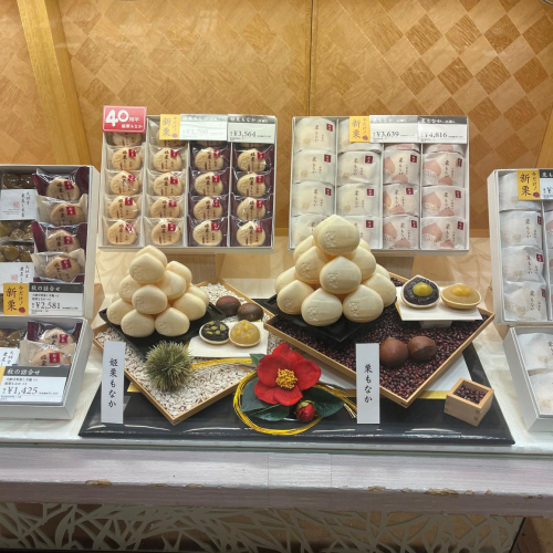 姫栗最中・栗最中　新栗がもう少しで終わりそうです♪♪ (^○^)