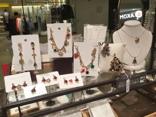 店内はXmasでいっぱい