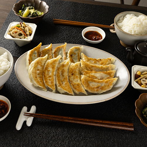 下仁田ねぎ餃子入りバラエティパック　発売中！