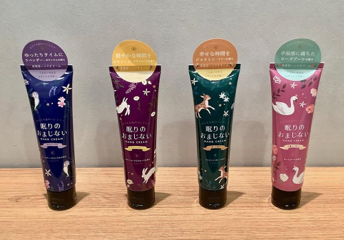 ラボクリップ 眠りのおまじないハンドクリームのご紹介