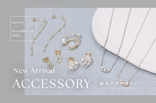 今週の新作アクセサリーをご紹介💍✨