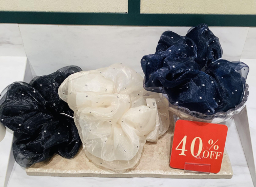 セールオススメアイテム☆シュシュ