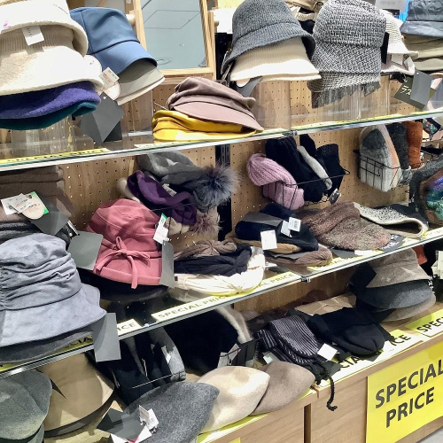 一部帽子がスペシャルプライス♪