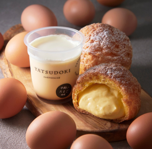 プリン🥚とクッキーシュー