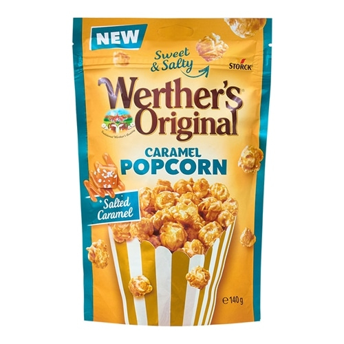 「Werther’s Original（ヴェルタース オリジナル）」のキャラメルポップコーン