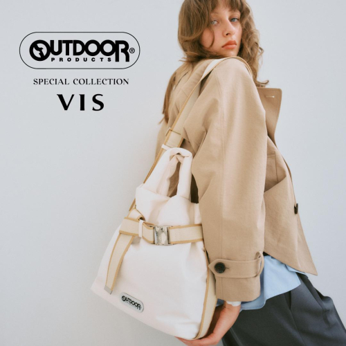 【OUTDOOR PRODUCTS】VIS別注2WAYベルト付きパデッドトートバッグ👜