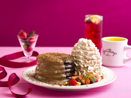 フォンダンショコラパンケーキ