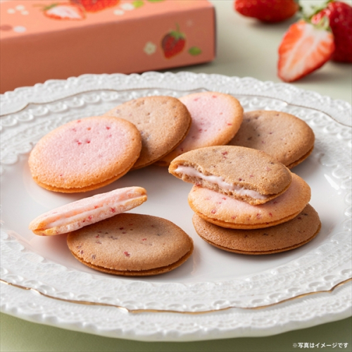 『あまおう苺 ラングドシャクッキー』のご紹介です！