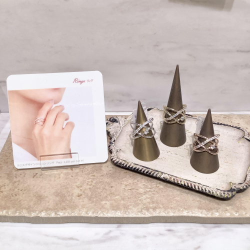 新作☆クロスデザインリング