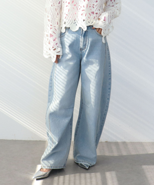 【新作】着回し力抜群のデニムパンツ☆