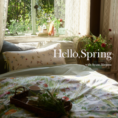 1月21日発売予定！Hello，Spring～庄島歩音さんとのコラボレーションアイテムが登場！