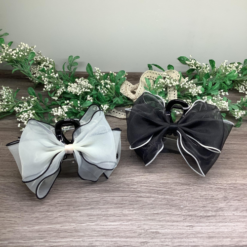 モノトーンパイピングリボンバンス🎀