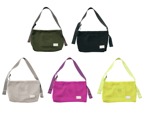 メッシュカラーステッチショルダーのご紹介