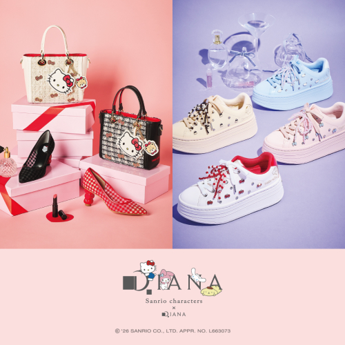 Sanrio characters × DIANA Collaboration