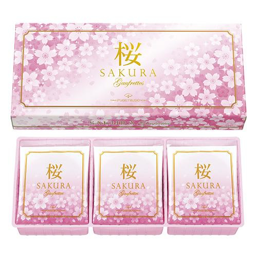 期間限定商品　桜ゴーフレット