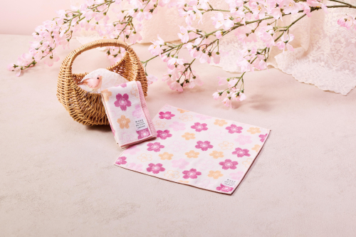 濱文様　和たおるセミウォッシュ　満開桜づくし