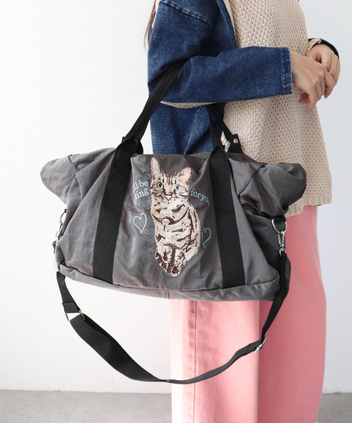 【ねこの日】トラベル用バッグのご紹介です♪