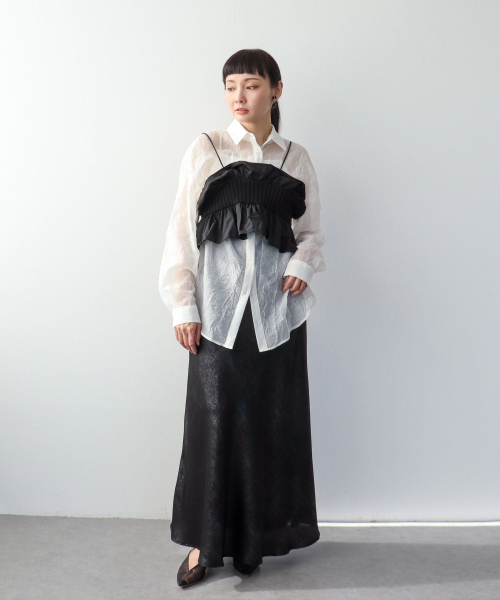 しなやかを演出！ロングスカート♪