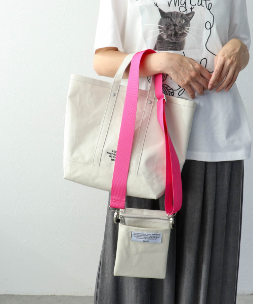 【新作】軽くて内側が汚れにくいキャンバストート！