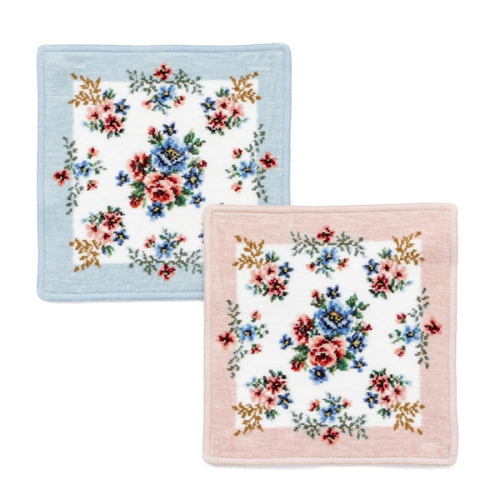 新柄シェニールハンカチ『ロゼット』