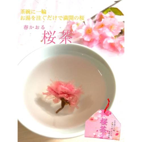 お祝い事には桜茶🌸