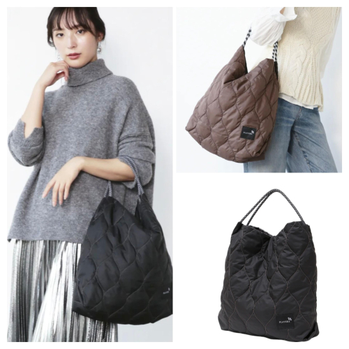 タフタ　ドロップトート