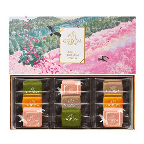 春のギフトにおすすめ　サブレショコラ 桜 アソートメント
