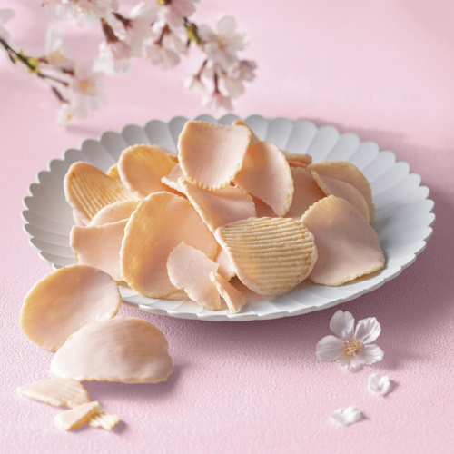ポテトチップス チョコレート 桜