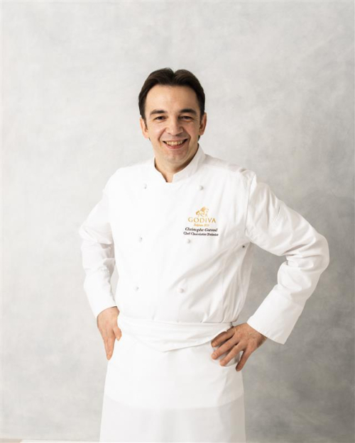 ゴディバのシェフ・ショコラティエ/パティシエ　クリストフ・ガロウのサイン会