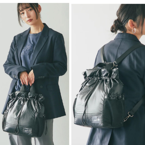 メタリック　3WAYリュック