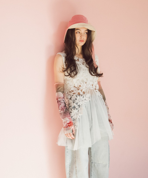 【新作】華やかレイヤードトップス！