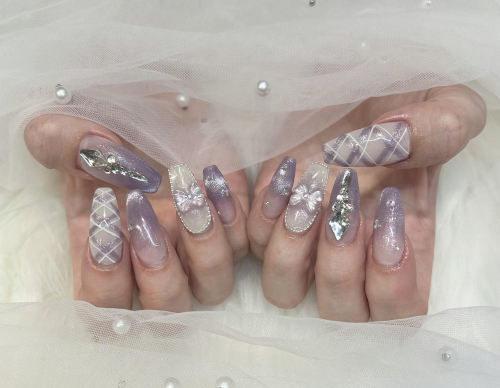 パープルネイル